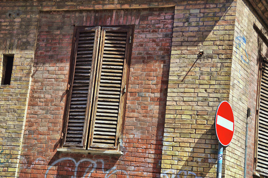 Trastevere Shutters Photograph by JAMART Photography