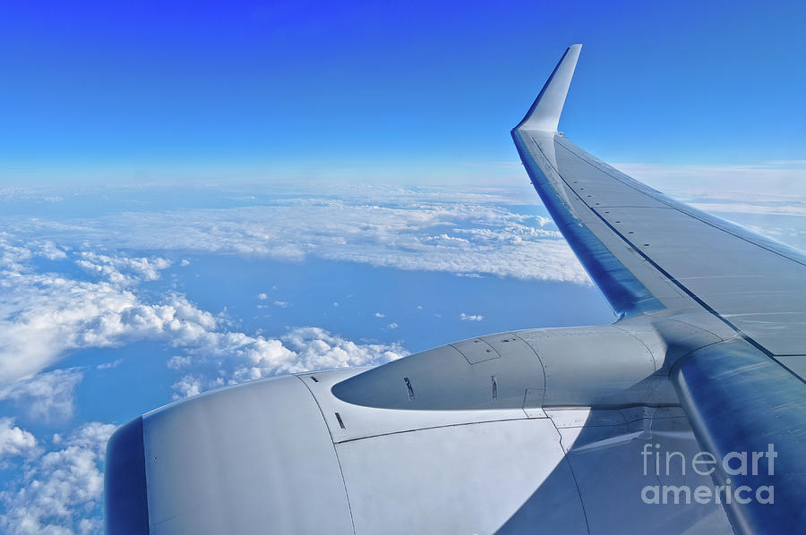 Travel and Freedom from Airplane Window by Angelo DeVal Travel and Freedom from Airplane Window by Angelo DeVal