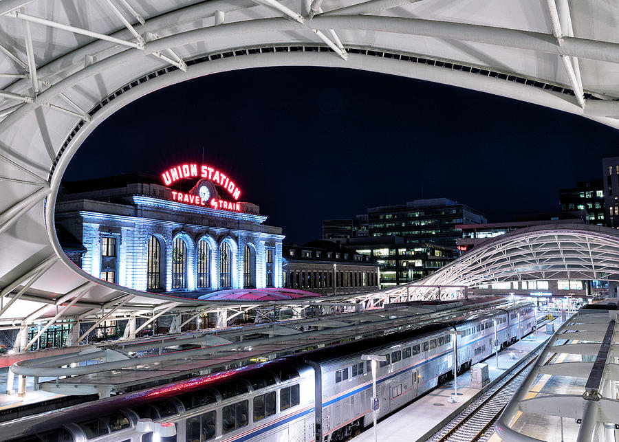 Denver Photograph - Travel by Train - Union Station Denver #2 by Stephen Stookey