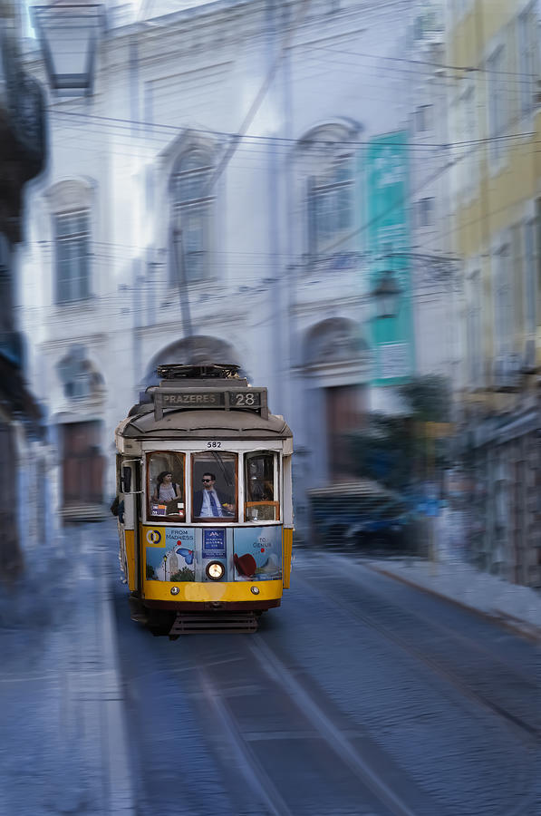 Traversing History On The Yellow Tram by Hal Li