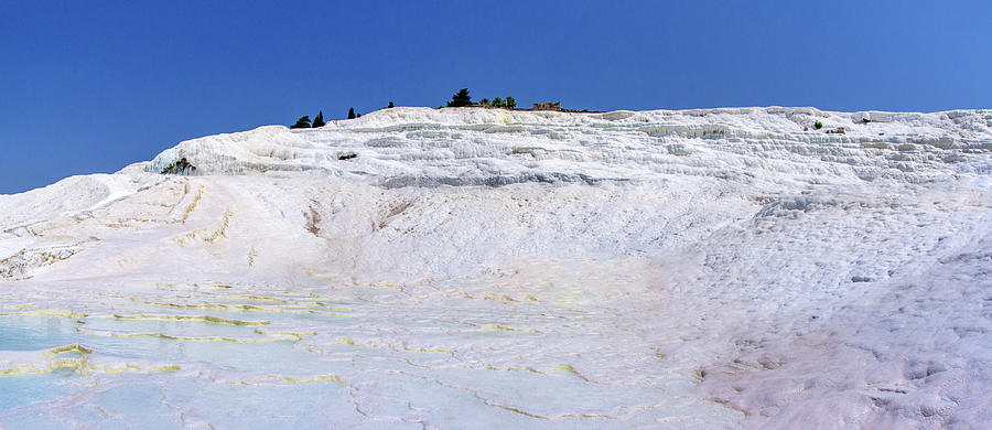 Travertine terraces in Pamukkale Photograph by Sun Travels