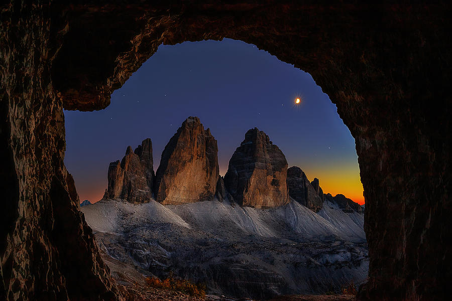 Tre Cime In Tunnel Photograph by Martin Kucera Afiap