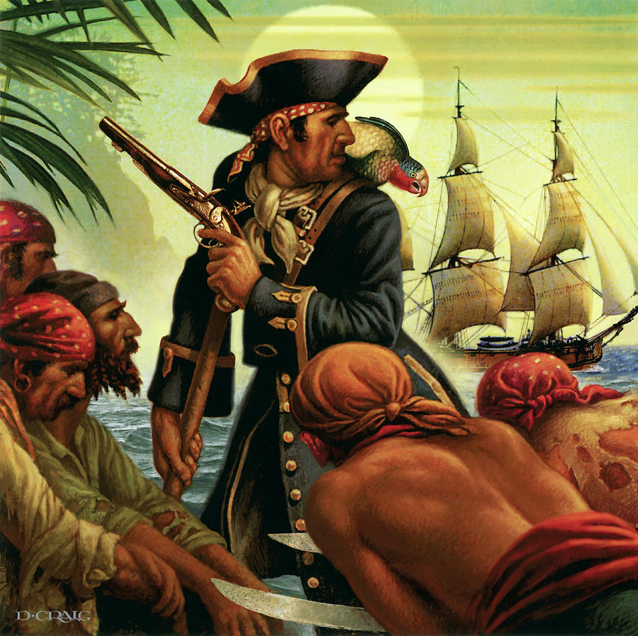 Treasure Island Painting by Dan Craig | Fine Art America