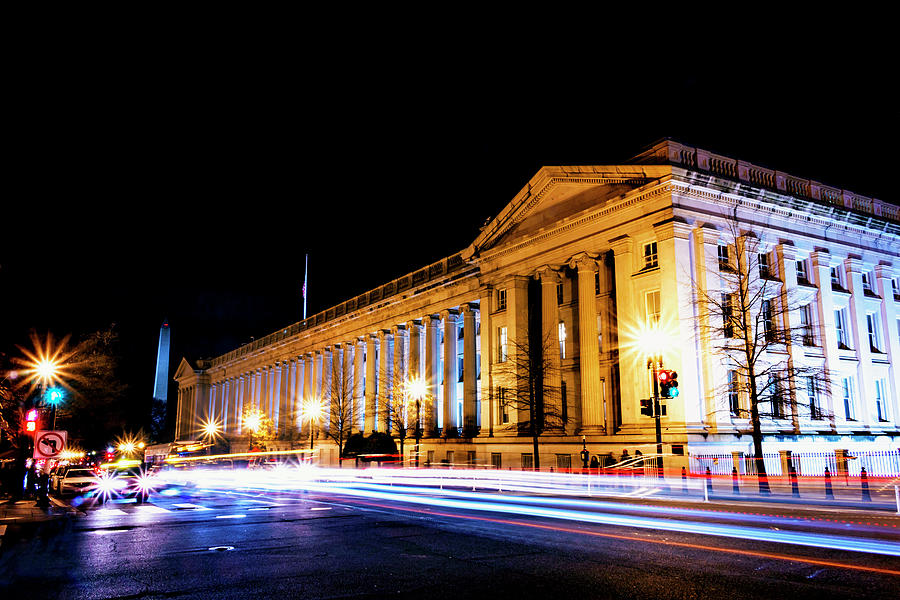 Treasury Building Photograph by Travis Rogers