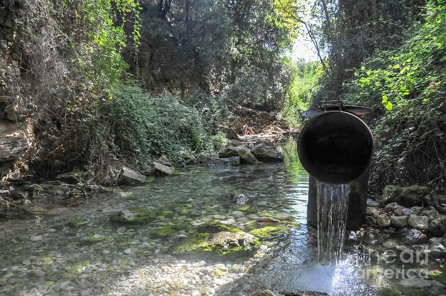 Treated Water Outflow Photograph by Photostock-israel/science Photo Library