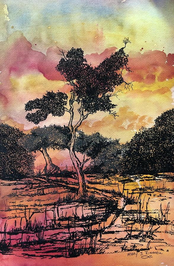 Tree 2 0f 4 by Mary Rimmell Tree 2 0f 4 by Mary Rimmell