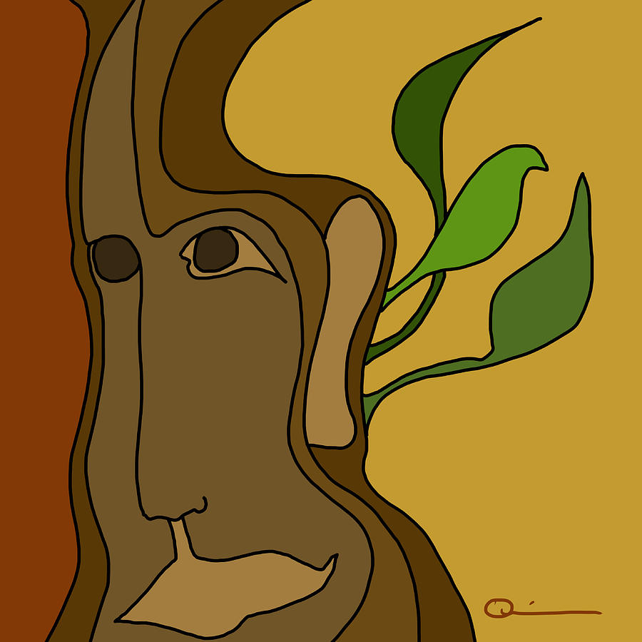 Tree 5 Digital Art by Jeffrey Quiros