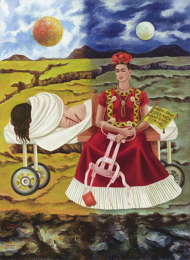 Frida Kahlo Painting - Tree of Hope by Frida Kahlo