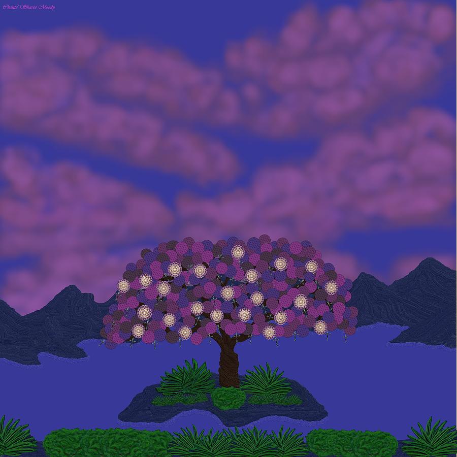 purple tree of life art