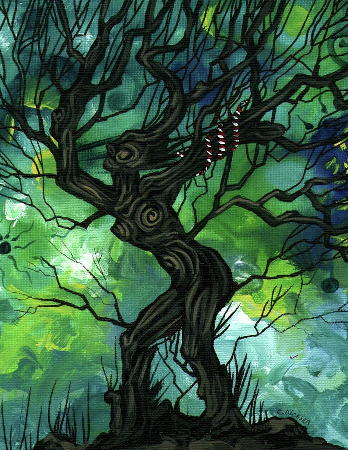 Tree Painting - Tree Of Life Iv by Cherie Roe Dirksen