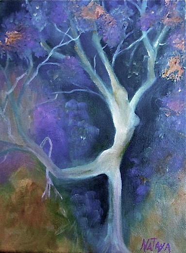 Tree Spirit Painting by Nataya Crow