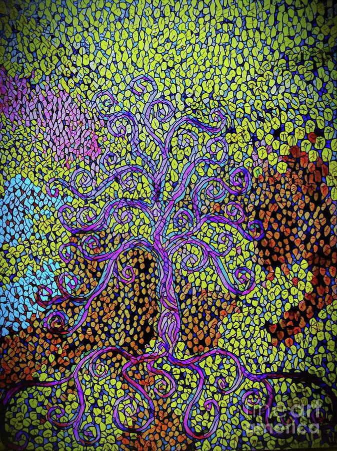 Treebow Painting by Stefan Duncan