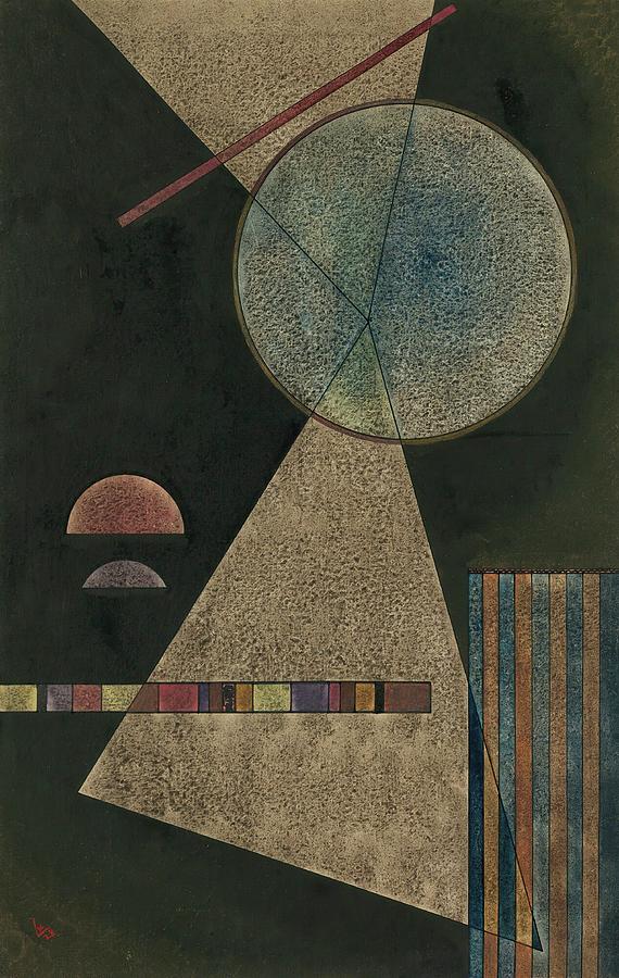 Wassily Kandinsky Painting - Treffpunkt by Wassily Kandinsky