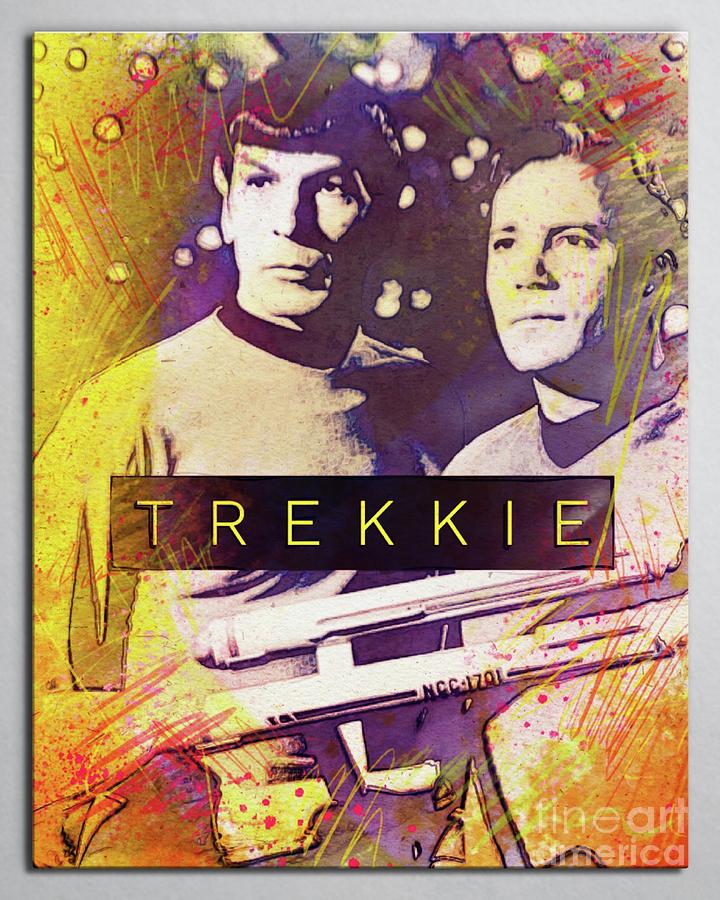 Trekkie Digital Art - Trekkie by Esoterica Art Agency