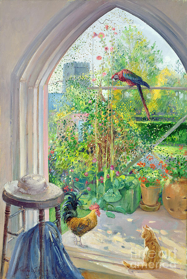 Trellis Stalker Painting by Timothy Easton