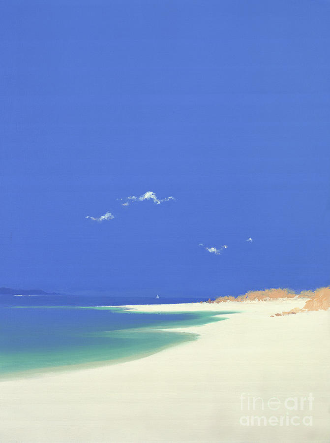 Tresco, Summer, 2001 Painting by John Miller