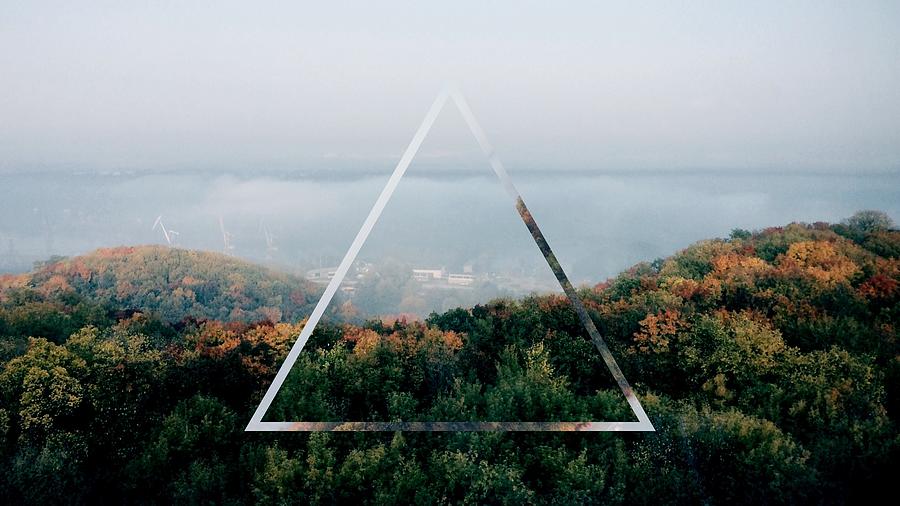 Triangle Shape Over Forest Against Photograph by Bulat Kinzyagulov / Eyeem Triangle Shape Over Forest Against Photograph by Bulat Kinzyagulov / Eyeem