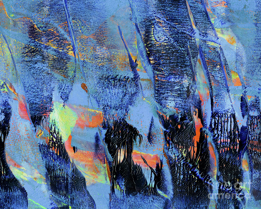 Blue Painting - Tribal Dance Featured by Laura L Leatherwood Blue Painting - Tribal Dance Featured by Laura L Leatherwood