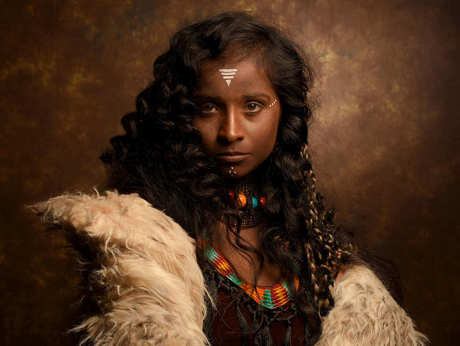 Tribal Lady Photograph by Moumita Mondal - Fine Art America