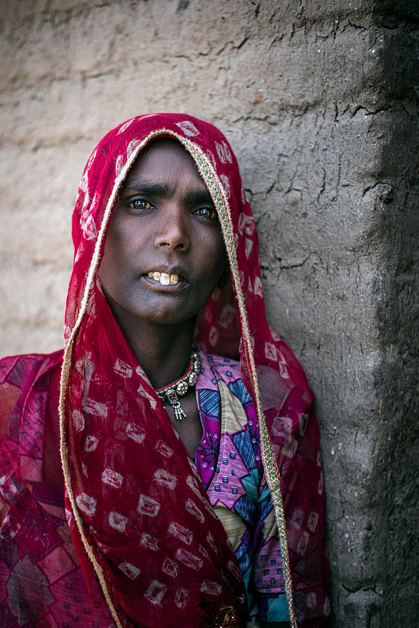 Tribal Woman Photograph by Vivek Kalla - Fine Art America