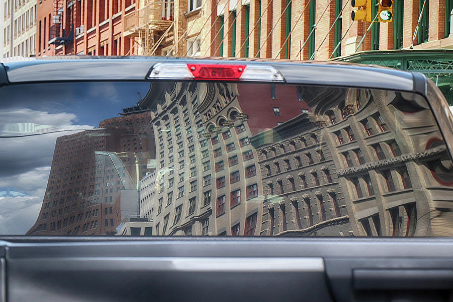 Tribeca in Reflection by Cate Franklyn Tribeca in Reflection by Cate Franklyn