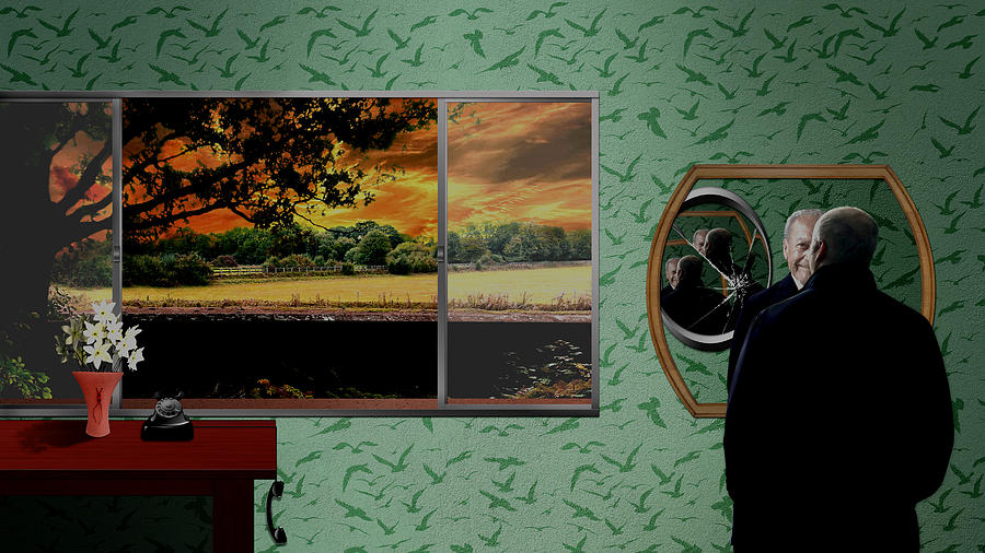 Tribute Digital Art - Tribute to Master of Suspense - Color by Carlos Vieira Tribute Digital Art - Tribute to Master of Suspense - Color by Carlos Vieira
