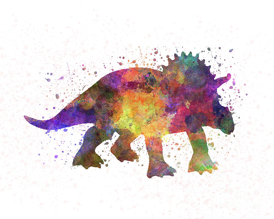 dinosaur painting art