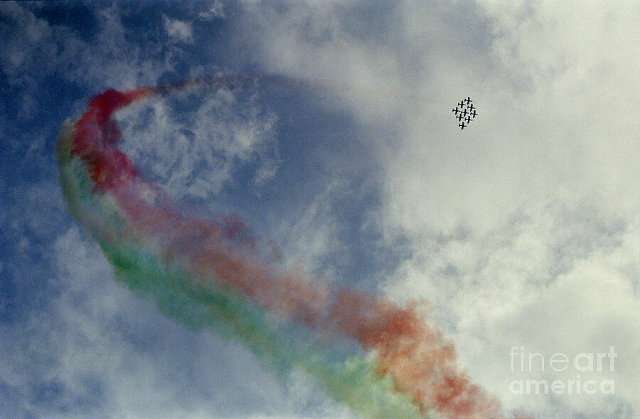 Tricolore Skyhigh Photograph by Riccardo Mottola