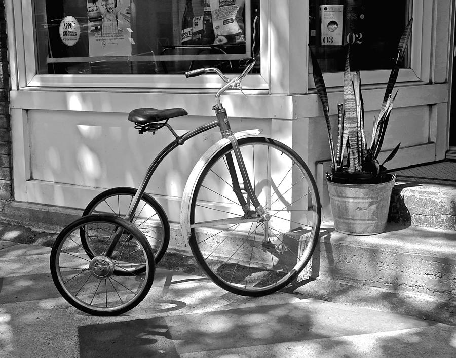 Tricycle, Montreal Photograph by Mike Reilly