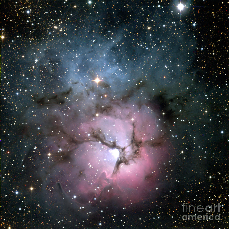 Trifid Nebula (m20 Photograph by Noao/aura/nsf/science Photo Library