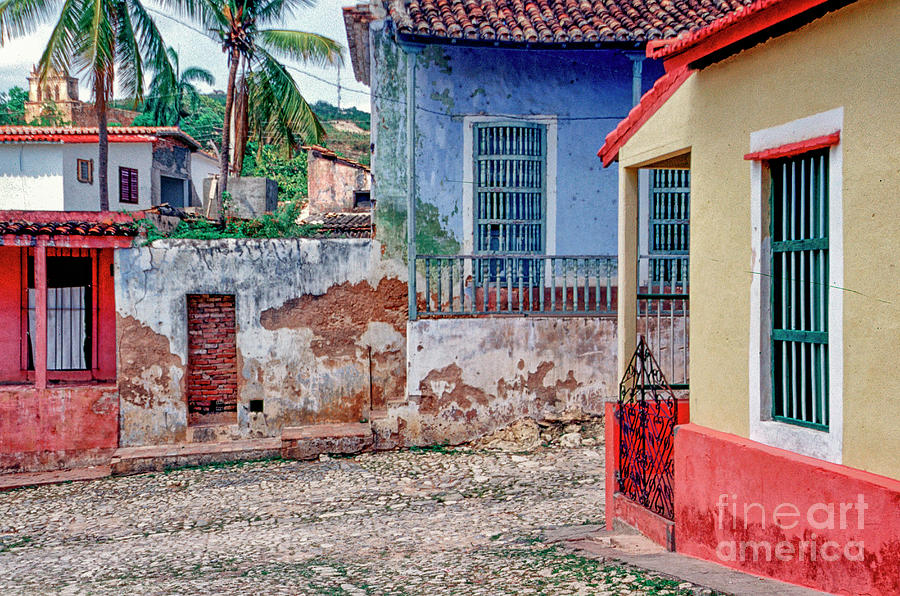 Trinidad Cuba Street Corner Photograph by David Zanzinger