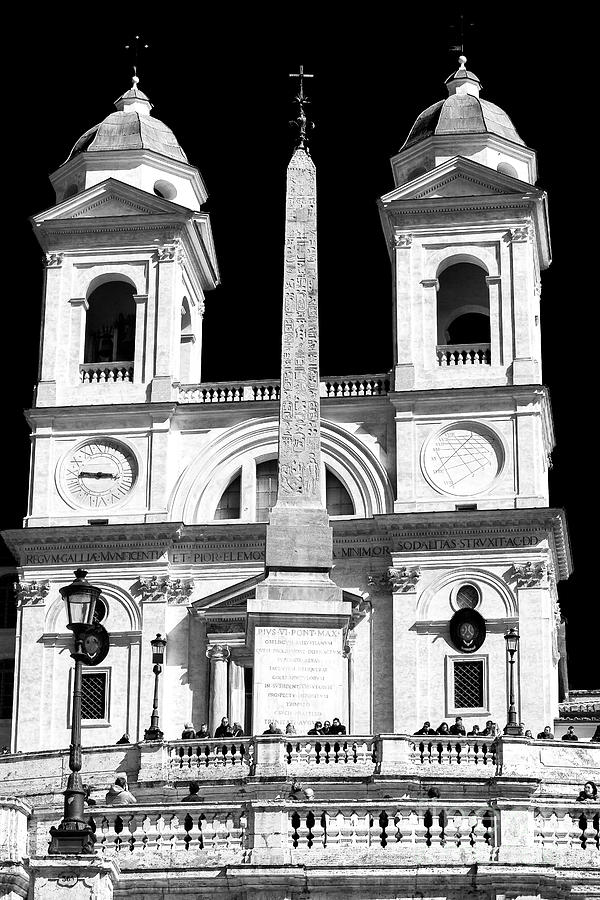 Trinita dei Monti Rome Photograph by John Rizzuto
