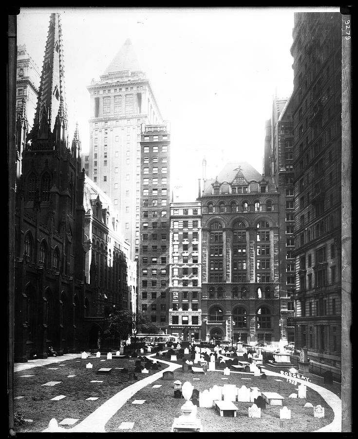 Trinity Churchyard by The New York Historical Society