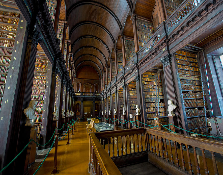 Trinity College Library Ireland Photograph by Dave Byrne - Fine Art America