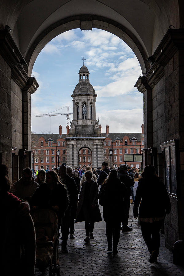 Trinity College Square  Photograph by John McGraw