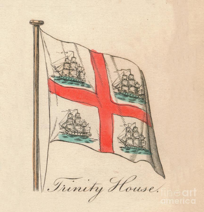 Trinity House, 1838 Drawing by Print Collector