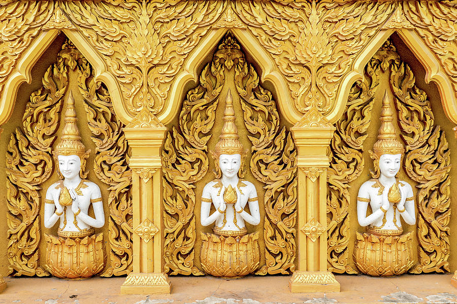 Triple Buddhas, Thailand by Ian Robert Knight Triple Buddhas, Thailand by Ian Robert Knight