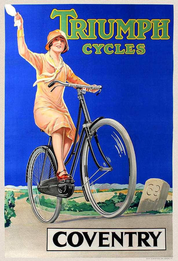 Triumph Cycles Painting by 