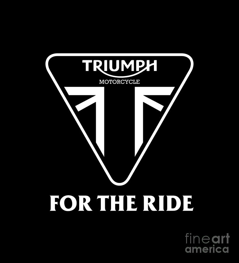 Triumph Digital Art - Triumph Motorcycle by Mol Cus