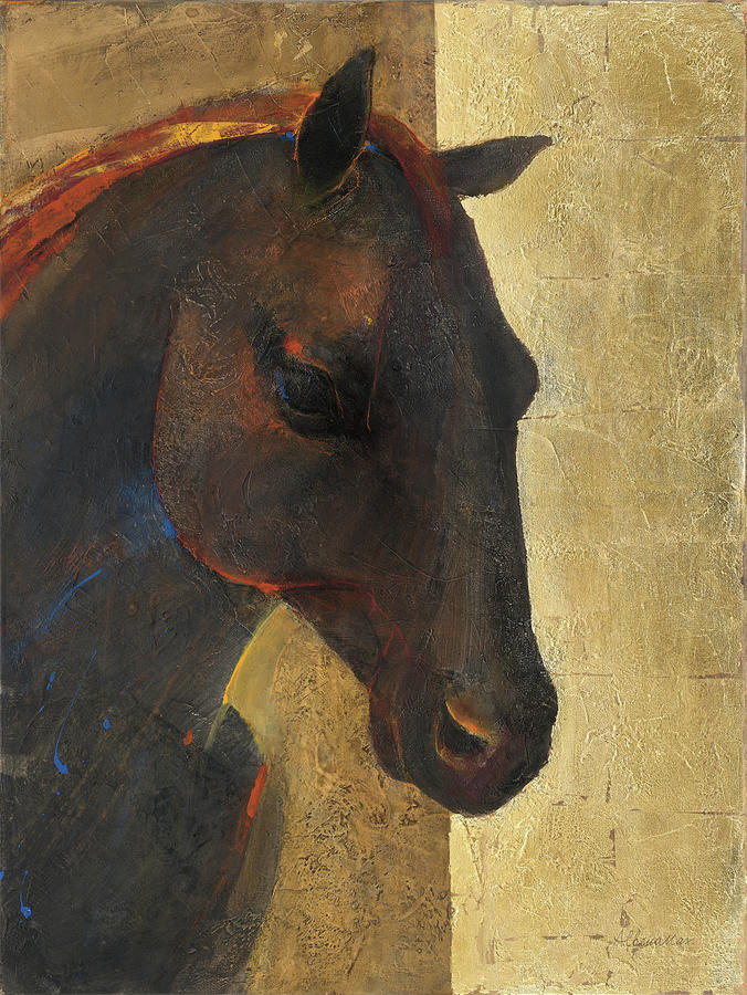 Animal Painting - Trojan Horse I by Albena Hristova
