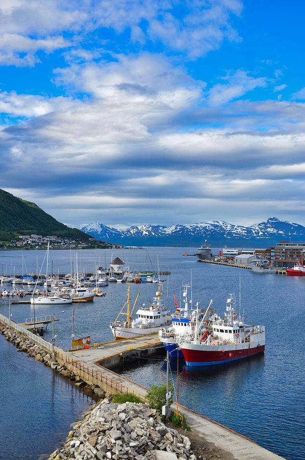 Tromso fishing port Photograph by Sylvain Beauregard - Fine Art America