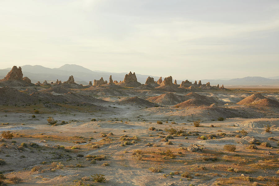 Trona Pinnacles In Death Valley Photograph by Cavan Images