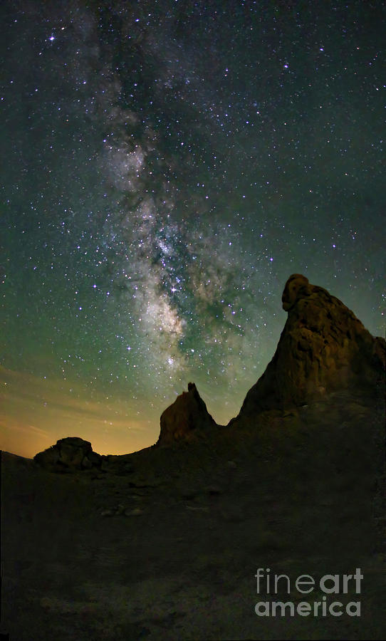 Trona Pinnacles Milky Way Photograph by Mark Jackson