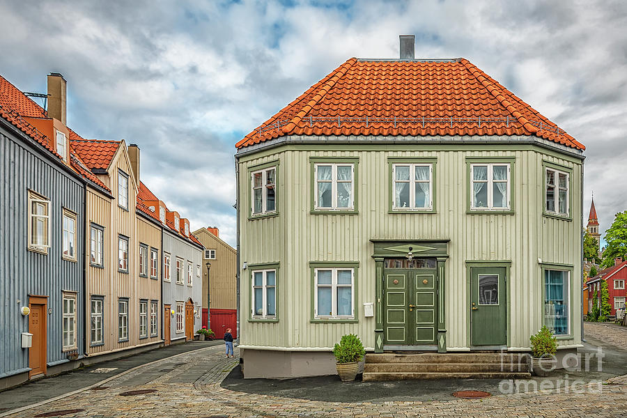 Trondheim Bakklandet Street Junction Photograph by Antony McAulay - Pixels