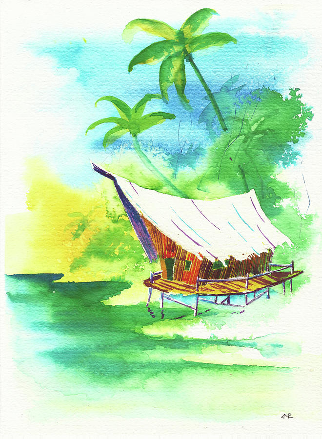 Tropic Life 8 Painting by Nelson Ruger