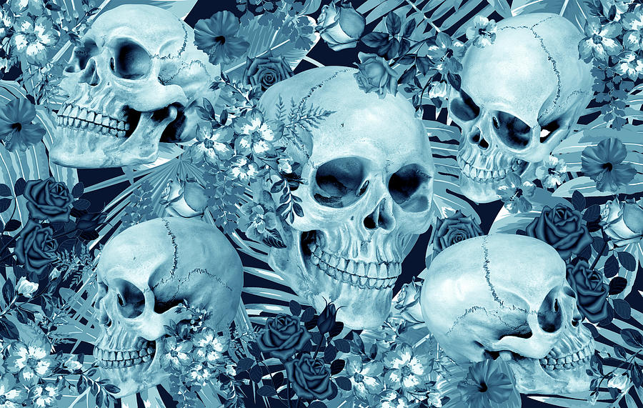 Skull Photograph - Tropic Scerry 2 by Mark Ashkenazi