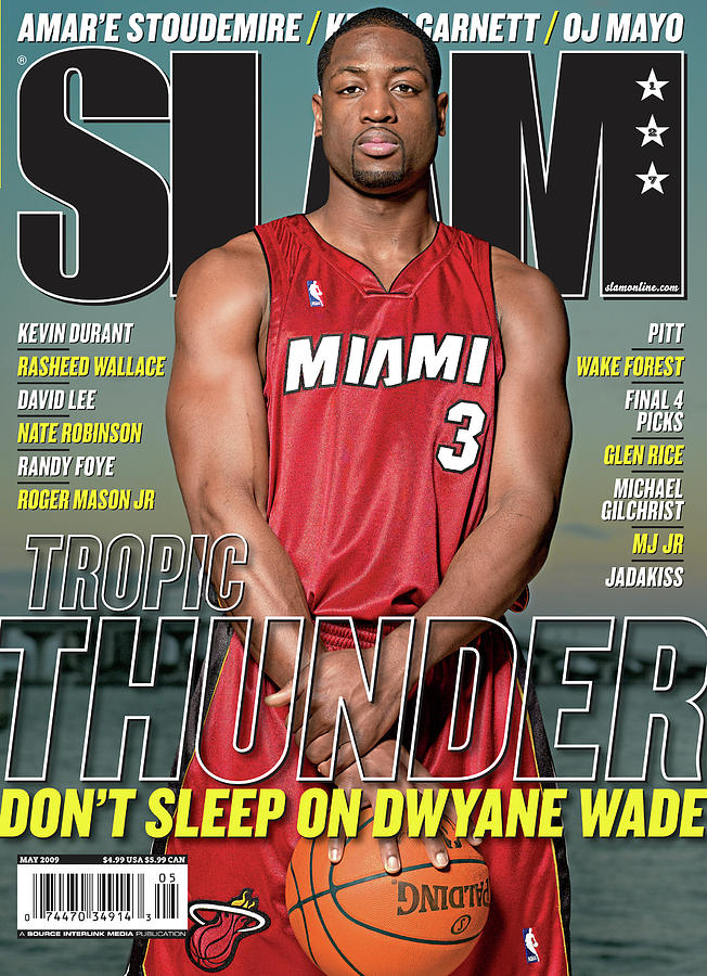 Tropic Thunder: Dont Sleep on Dwayne Wade SLAM Cover Photograph by Atiba Jefferson