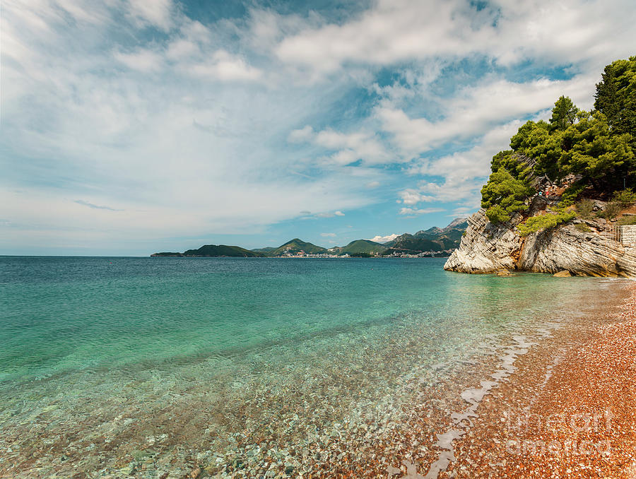 Tropical adriatic beach Photograph by Sophie McAulay