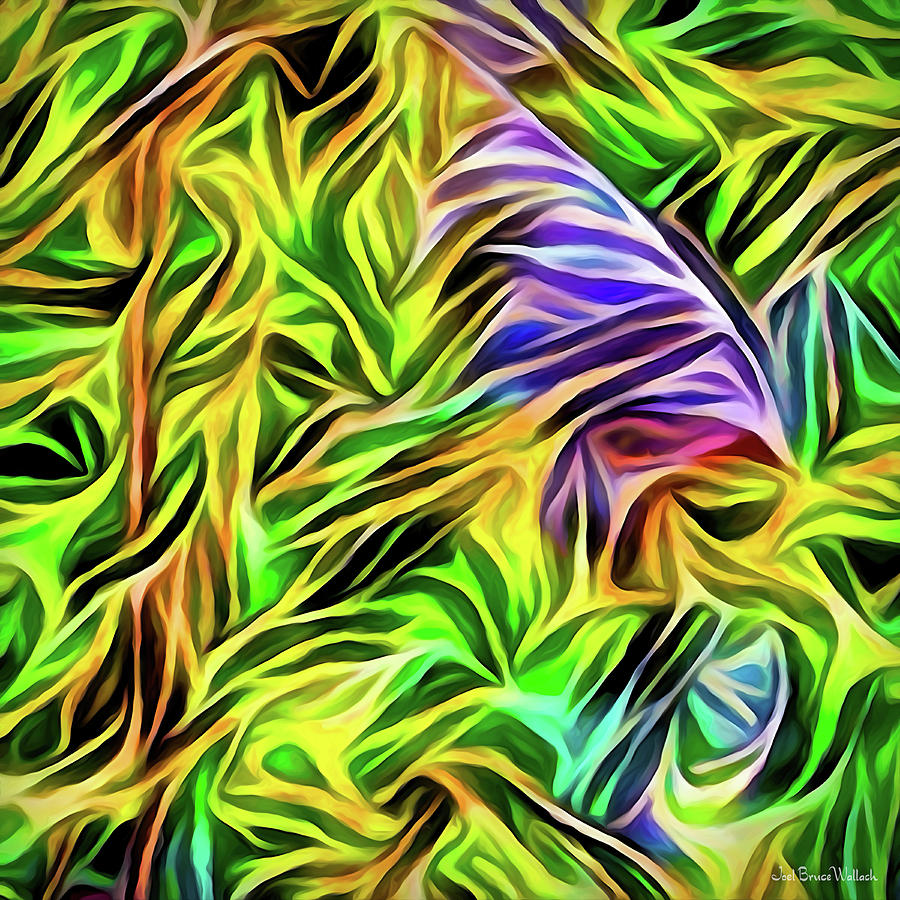 Tropical Delights - Abstract Digital Art by Joel Bruce Wallach