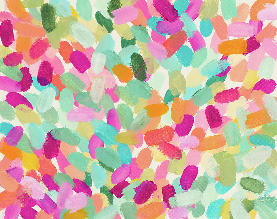 Tropical Dot Party Painting by Lanie Loreth - Fine Art America